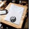 Erkek Ön Baskili T-shirt Plus Model